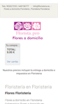 Mobile Screenshot of floristeria.com.es